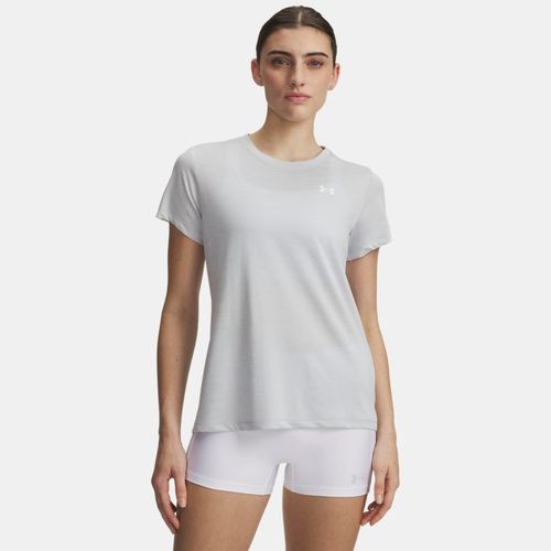 Haut à manches courtes Tech™ Twist Halo / Blanc L - Under Armour - Modalova