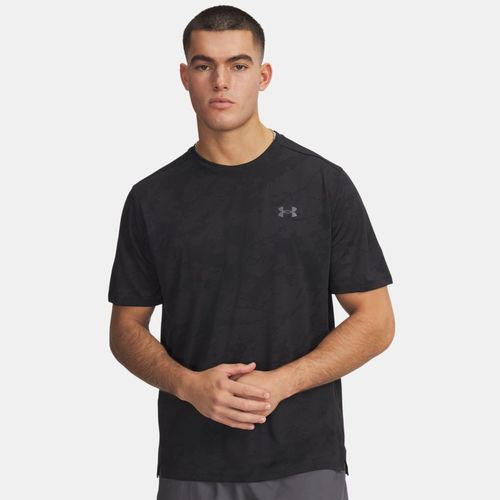 Haut à manches courtes Tech™ Vent Jacqrd / Anthracite / Castlerock XL - Under Armour - Modalova