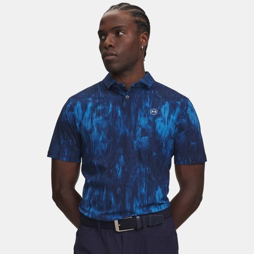 Polo à imprimé Drive Chill Aegean / Midnight Marine / Mod Gris XL - Under Armour - Modalova