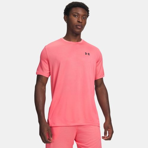 Haut à manches courtes Tech™ Vent VHS Jacqrd Bittersweet / Noir XL - Under Armour - Modalova