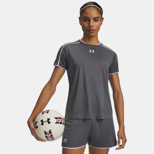 Haut à manches courtes Challenger Train Castlerock / Blanc M - Under Armour - Modalova
