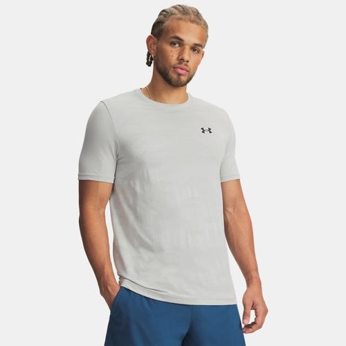 Haut à manches courtes Vanish Elite Seamless Camo Titanium / Ultimate Noir S - Under Armour - Modalova