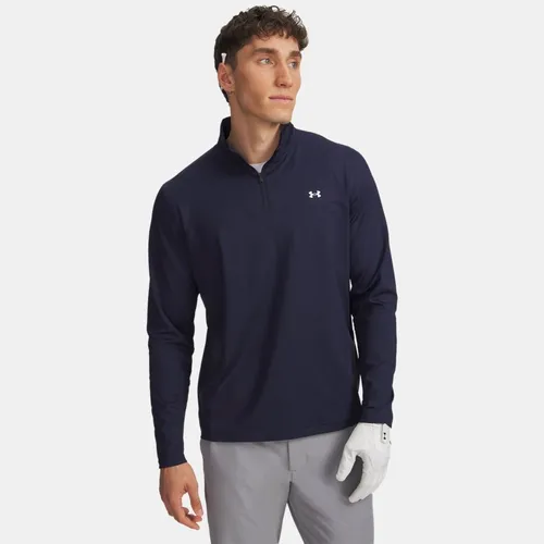 Haut ¼ zip Tee To Green Midnight Marine / Midnight Marine / Blanc L - Under Armour - Modalova
