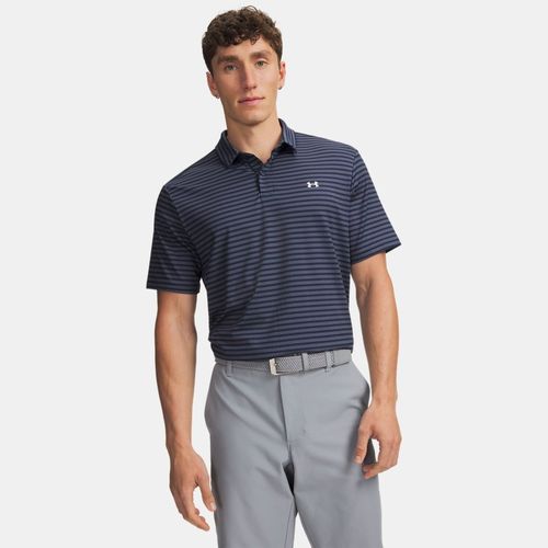 Polo Tee To Green à imprimé Midnight Marine / Blanc L - Under Armour - Modalova
