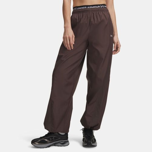Pantalon Icon Woven Peppercorn / Blanc L - Under Armour - Modalova