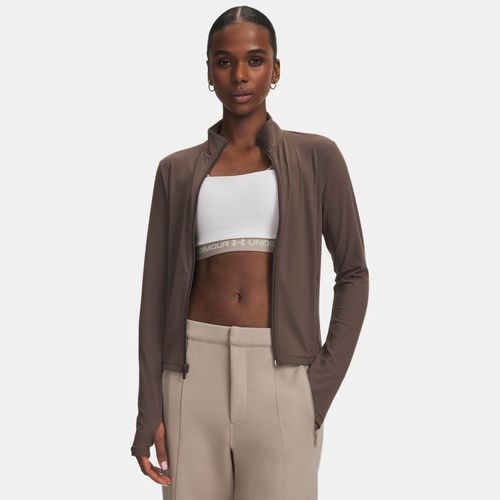 Haut entièrement zippé Meridian Peppercorn / Peppercorn L - Under Armour - Modalova