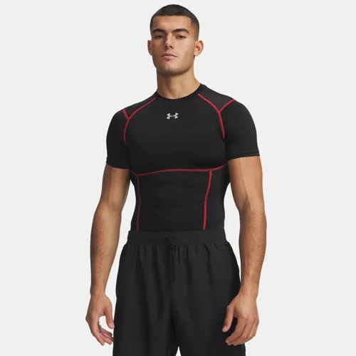 Haut de compression à manches courtes HeatGear® Elite Ultimate / Rouge / réfléchissant L - Under Armour - Modalova