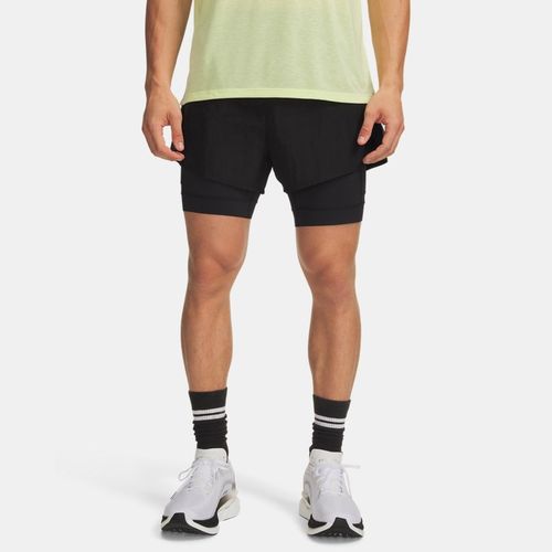 Short 2-en-1 HB Run Ultimate / réfléchissant XS - Under Armour - Modalova