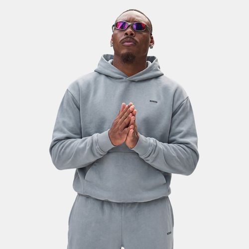 Sweat à capuche Icon Fleece Washed Wind / Blanc 3XL - Under Armour - Modalova