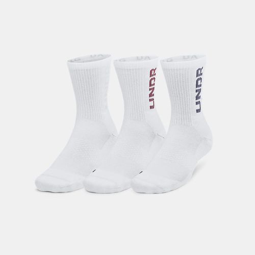 Lot de 3 paires de chaussettes mi-hautes 3-Maker unisexes / / Midnight Bleu Marine L - Under Armour - Modalova