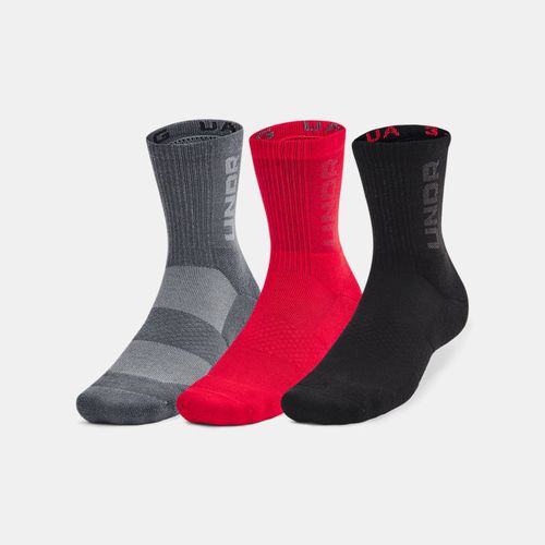 Lot de 3 paires de chaussettes mi-hautes 3-Maker unisexes / Castlerock / Castlerock L - Under Armour - Modalova