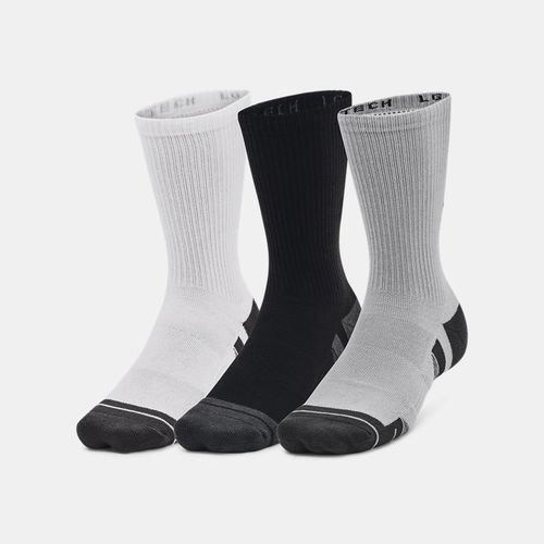 Chaussettes hautes Performance Tech unisexes (lot de 3 paires) Mod / Blanc / Jet XL - Under Armour - Modalova