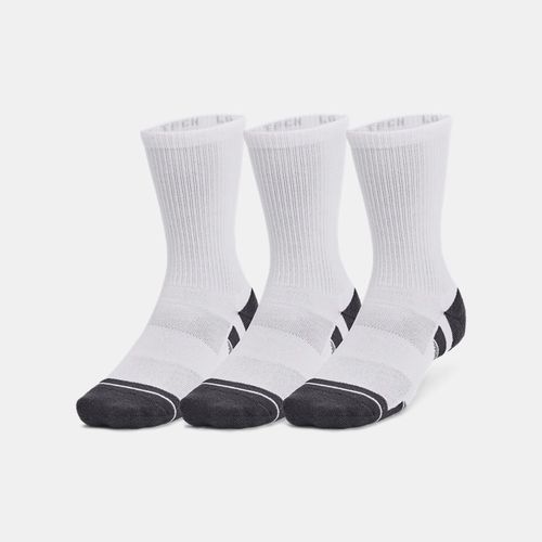 Chaussettes mi-hautes Performance Tech™ unisexes (lot de 3 paires) / / Jet Gris M - Under Armour - Modalova