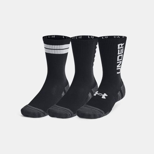 Chaussettes mi-hautes Performance Tech™ unisexes (lot de 3 paires) / / Blanc M - Under Armour - Modalova