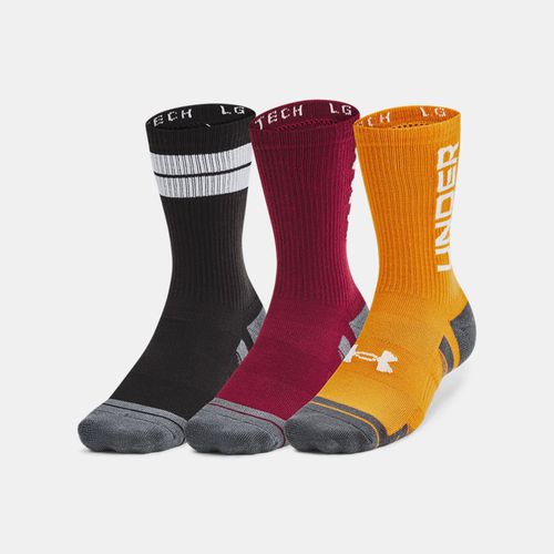 Chaussettes hautes Performance Tech unisexes (lot de 3 paires) Cardinal / Noir / Blanc L - Under Armour - Modalova