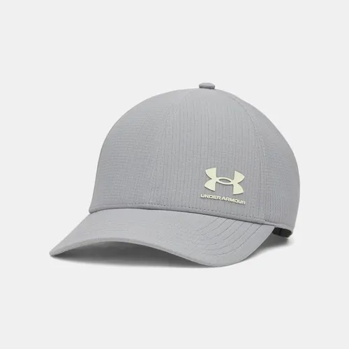 Casquette réglable basse ArmourVent Acier / Fade Vert Taille unique - Under Armour - Modalova
