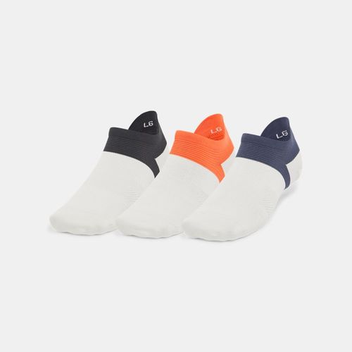 Chaussettes invisibles ArmourDry™ Run Lite unisexes (lot de 3 paires) Quartz / Quartz / réfléchissant S - Under Armour - Modalova