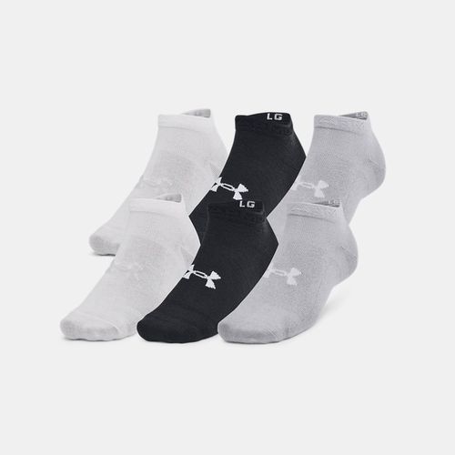 Chaussettes basses Essential unisexes (lot de 6 paires) / / Halo Gris L - Under Armour - Modalova