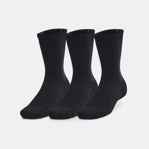 Chaussettes mi-hautes en coton Training unisexes (lot de 3 paires) / / Blanc XL - Under Armour - Modalova