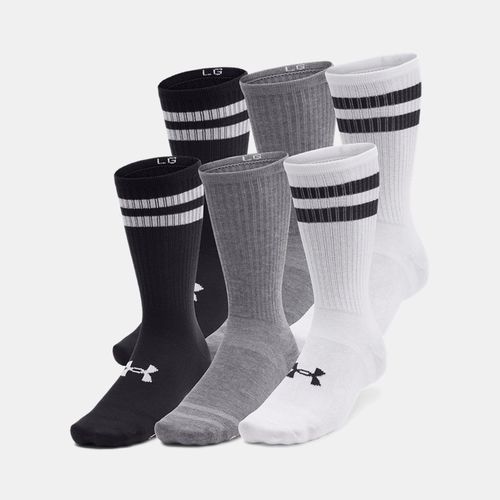 Chaussettes invisibles à languette Breathe pour femme (lot de 3 paires) Noir / Noir / Jet Gris TAILLE UNIQUE - Under Armour - Modalova
