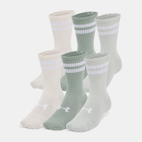 Lot de 6 paires de chaussettes hautes Essential unisexes Hydro / Hydro / Blanc M - Under Armour - Modalova