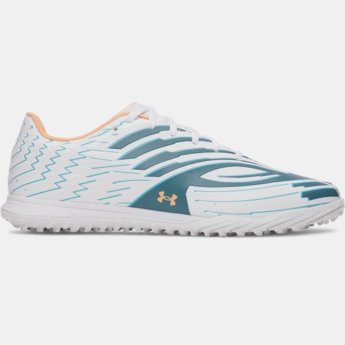 Chaussure de football Mach 1 Select Turf unisexe / Boundless Bleu / Orange Bloc 42.5 - Under Armour - Modalova