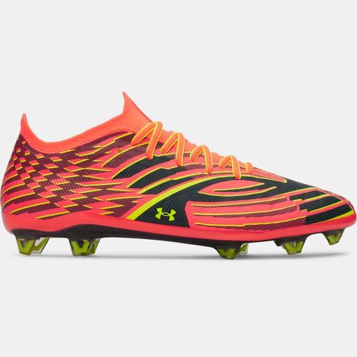 Chaussure de football Shadow Elite 4 FG Mach Electric Tangerine / Arden Vert / High Vis Jaune 40.5 - Under Armour - Modalova
