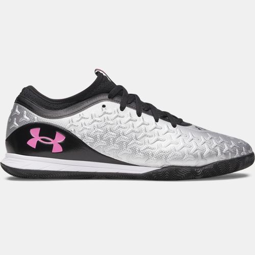 Chaussure de football Magnetico Select 6 Indoor unisexe / Metallique Argent / Rose Frenzy 36.5 - Under Armour - Modalova