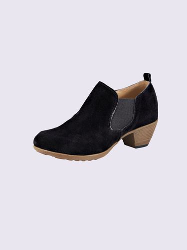 Bottines cuir velours de vache - Helline - Modalova