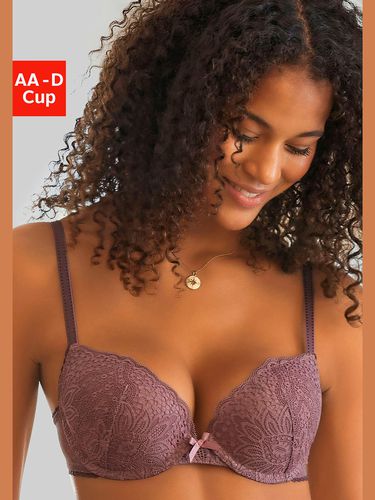 Soutien-gorge push-up fantaisie avec coussinets amovibles - Vivance - Modalova