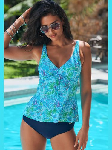 Haut de maillot de bain à armatures imprimé floral - Sunseeker - Modalova