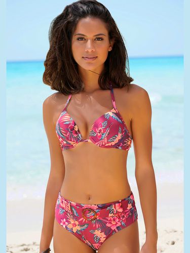 Bas de maillot de bain taille haute tropical - - s.Oliver - Modalova