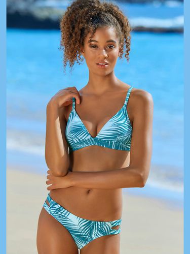 Haut de bikini triangle imprimé palmiers tendance - LASCANA ACTIVE - Modalova