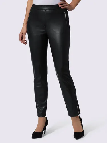 Pantalon en imitation cuir imitation cuir souple - Fair Lady - Modalova