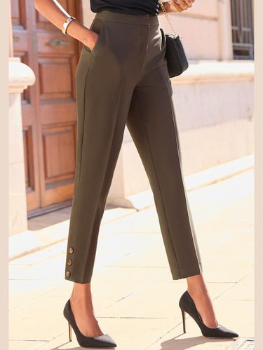 Pantalon tailleur ceinture élégante avec bouton dissimulé - LASCANA - Modalova