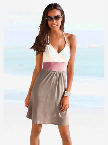 Robe de plage look duo de couleurs tendance - - Beachtime - Modalova