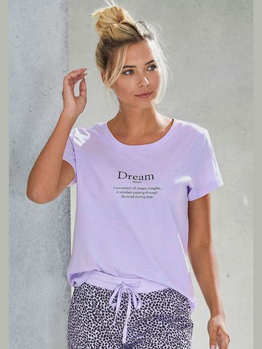 Haut de pyjama court imprimé devant - Vivance Dreams - Modalova