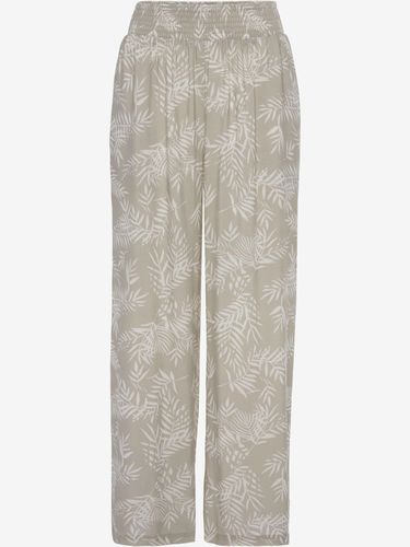 Pantalon large ceinture smockée - - LASCANA - Modalova