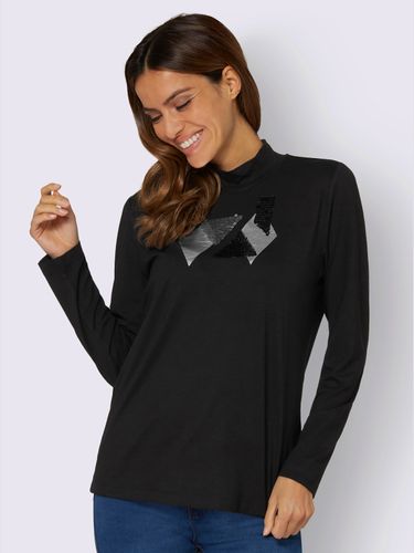 T-shirt à col roulé qualité viscose douce - Helline - Modalova