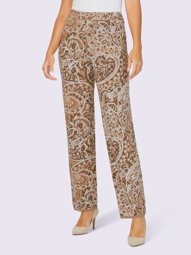 Pantalon en tricot tricot jacquard de qualité - - Creation L - Modalova