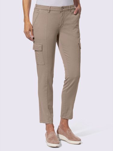 Pantalon qualité coton - beige - Helline - Modalova