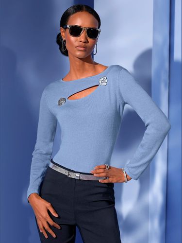 Pull en tricot fin tricot soigné - Creation L - Modalova