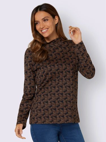 T-shirt à col montant 50% coton - - Helline - Modalova