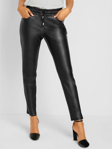 Pantalon en synthétique ceinture élastique confortable - Helline - Modalova