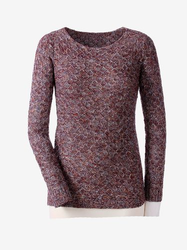 Pull encolure ronde superbe fil multicolore - Helline - Modalova