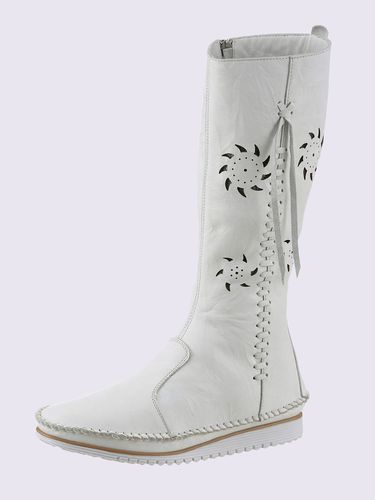 Bottes cuir nappa de vache - Helline - Modalova