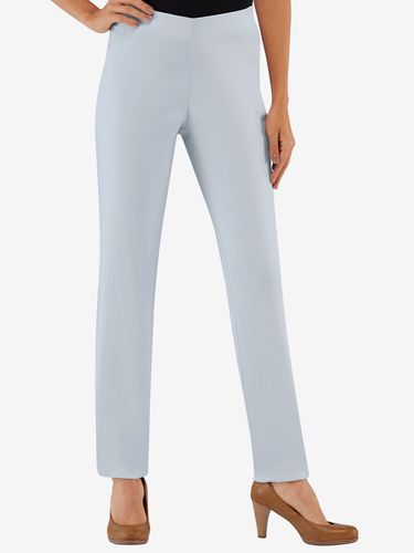 Pantalon classique uni avec ceinture élastique - Stehmann Comfort line - Modalova