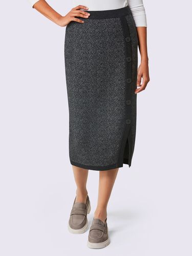 Jupe en tricot 40% laine - - CREATION L PREMIUM - Modalova