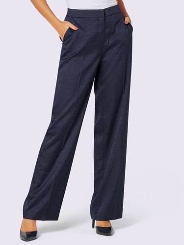 Pantalon tissé joli motif jacquard - Creation L - Modalova