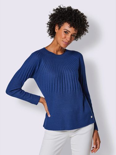Pull en tricot fin mélange soie-cachemire - CREATION L PREMIUM - Modalova